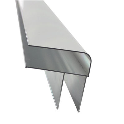 6063 T5 анодировали серебряный d формируют профили лестницы алюминиевого сплава 5.8m