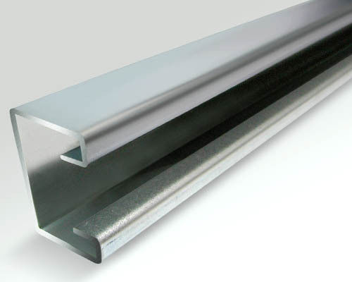 6063 T5 анодировали серебряный d формируют профили лестницы алюминиевого сплава 5.8m