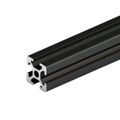 Черные анодированные алюминиевые штранг-прессования сборочного конвейера 80X80